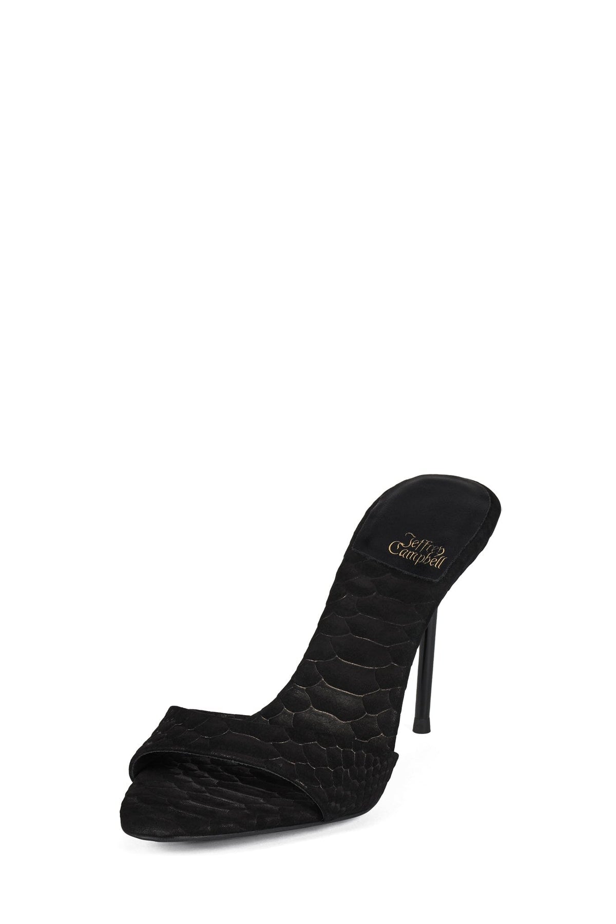 CE-SOIRE Jeffrey Campbell Heeled Sandal Black Snake
_hover