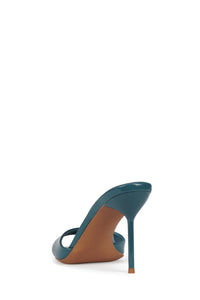 CE-SOIRE Jeffrey Campbell Heeled Sandal Dusty Blue Patent