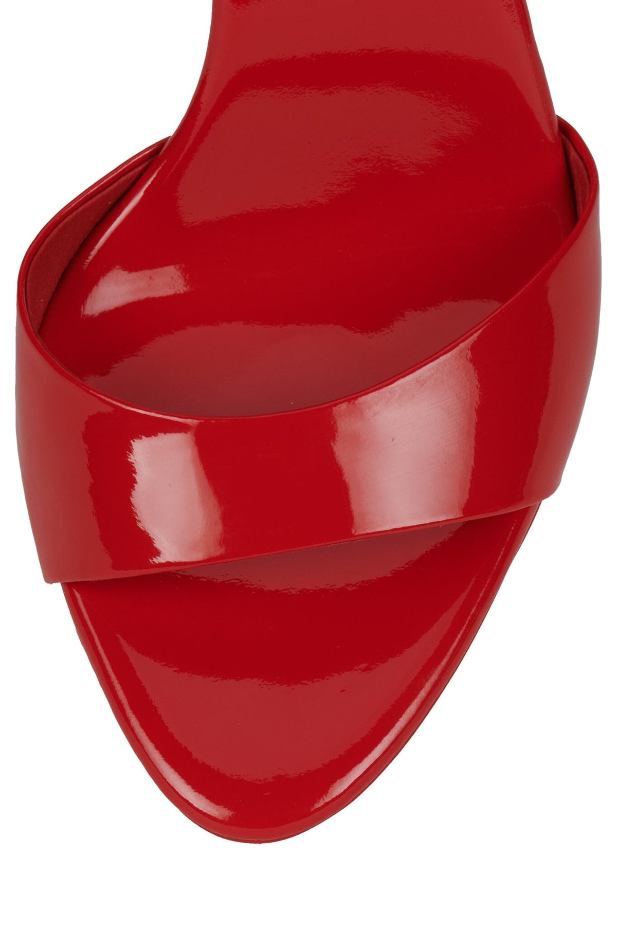 CE-SOIRE Jeffrey Campbell Heeled Sandal Light Red Patent