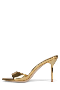 CE-SOIRE Heeled Sandal YYH Gold Mirror 6 