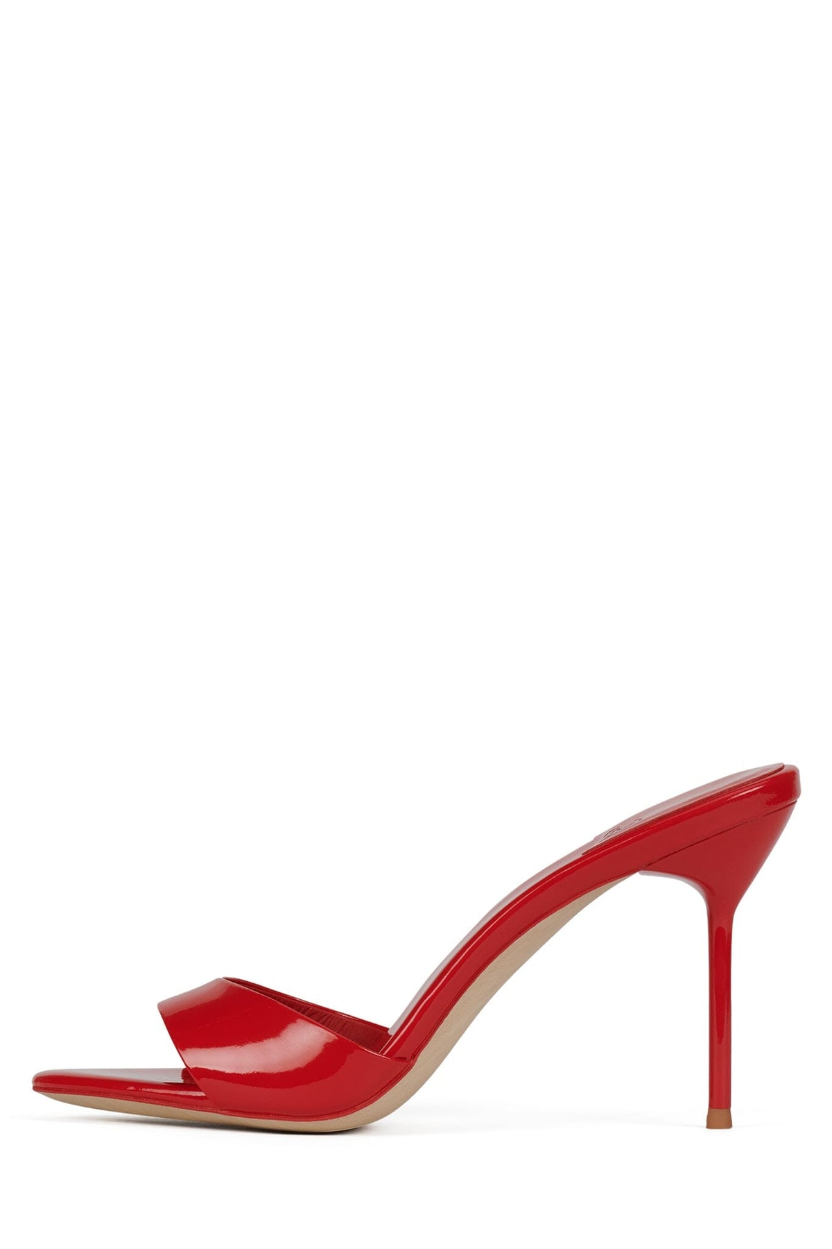 CE-SOIRE Jeffrey Campbell Heeled Sandal Light Red Patent