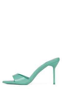 CE-SOIRE Jeffrey Campbell Heeled Sandal Mint Patent
