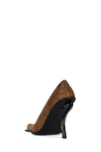 CENTAURI-F Jeffrey Campbell High-Heel Pump Black Brown