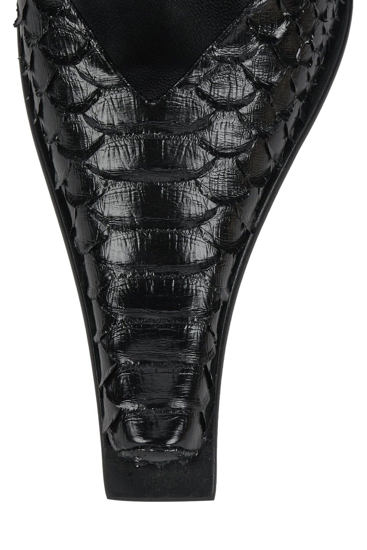 CENTAURI Jeffrey Campbell Pump Black Snake Pewter