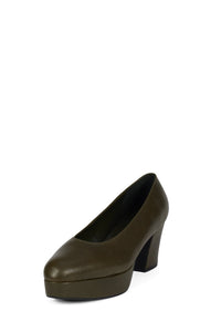 CHAPTERS Jeffrey Campbell Pump Khaki _hover