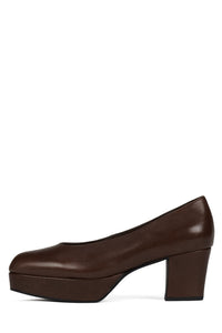 CHAPTERS Jeffrey Campbell Pump Brown