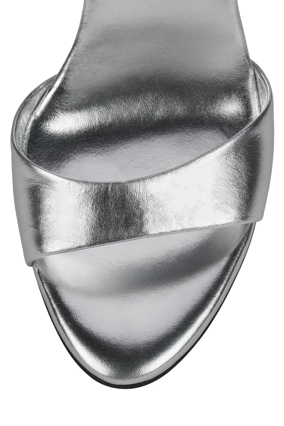 CHEAT-CODE Jeffrey Campbell Heeled Sandal Silver Metallic