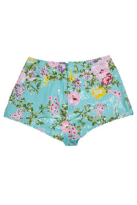 CHEEKZ-SEQ Jeffrey Campbell Shorts Blue Combo