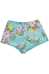 CHEEKZ-SEQ Jeffrey Campbell Shorts Blue Combo
