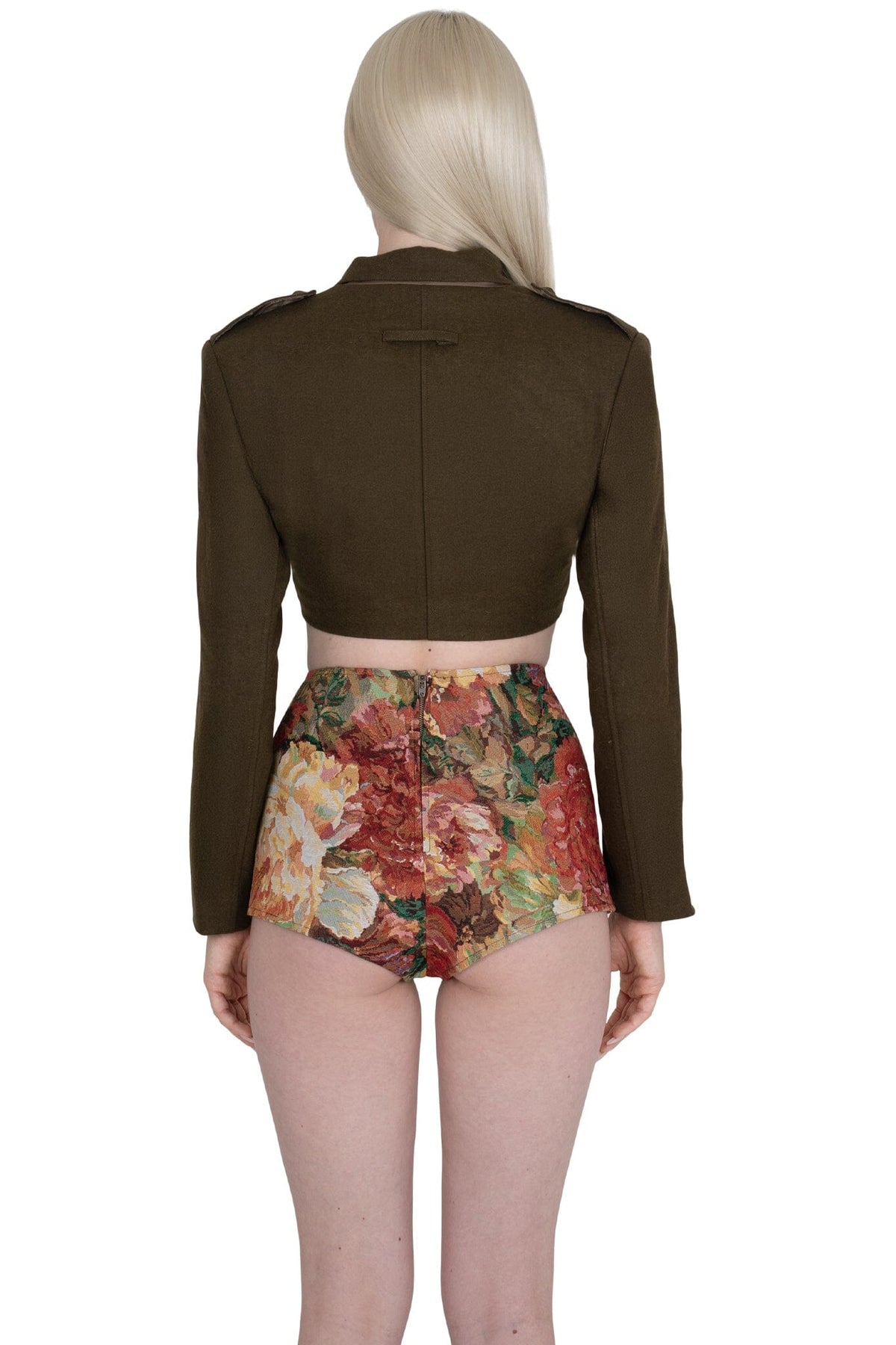 CHEEKZ-T SHORTS Red Multi Tapestry _hover