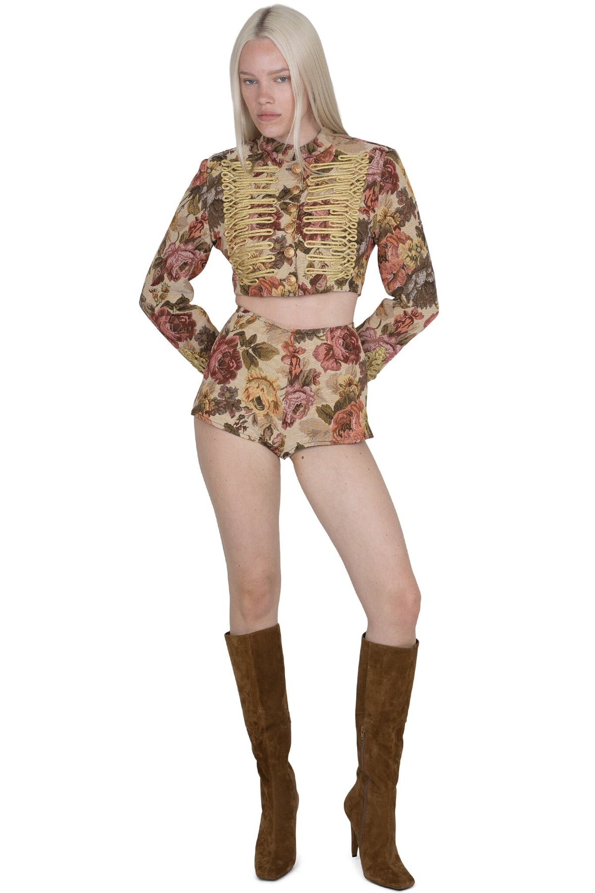 CHEEKZ-T Shorts Blush Tapestry