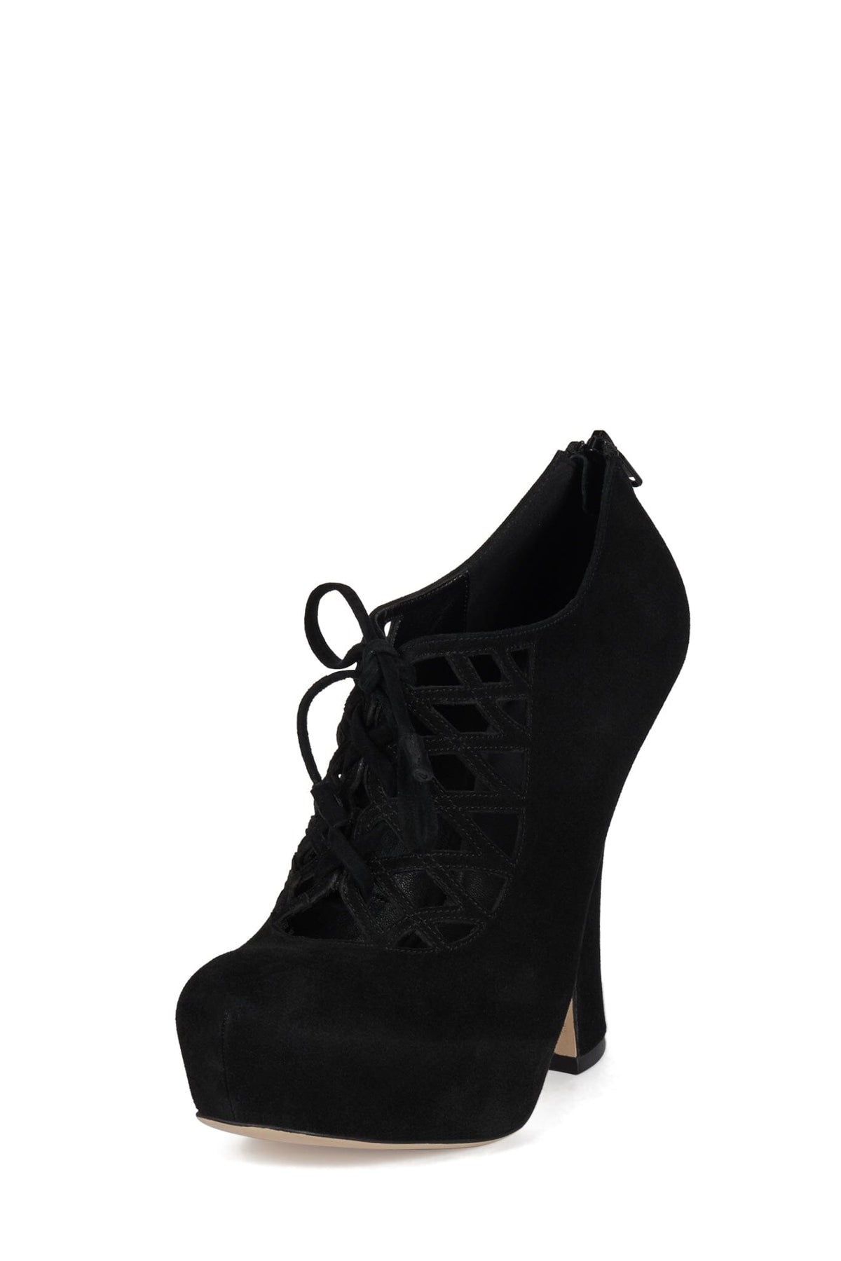 CHESIRE Jeffrey Campbell Platform Heels Black Suede
_hover