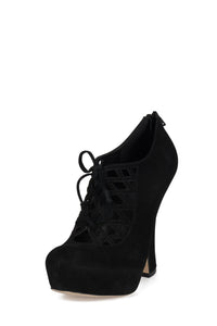 CHESIRE Jeffrey Campbell Platform Heels Black Suede
_hover