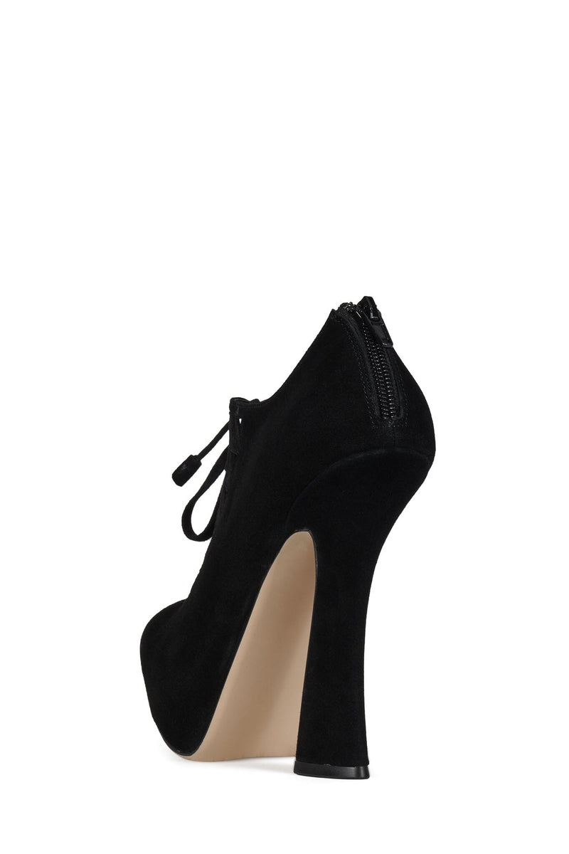 CHESIRE Jeffrey Campbell Platform Heels Black Suede
