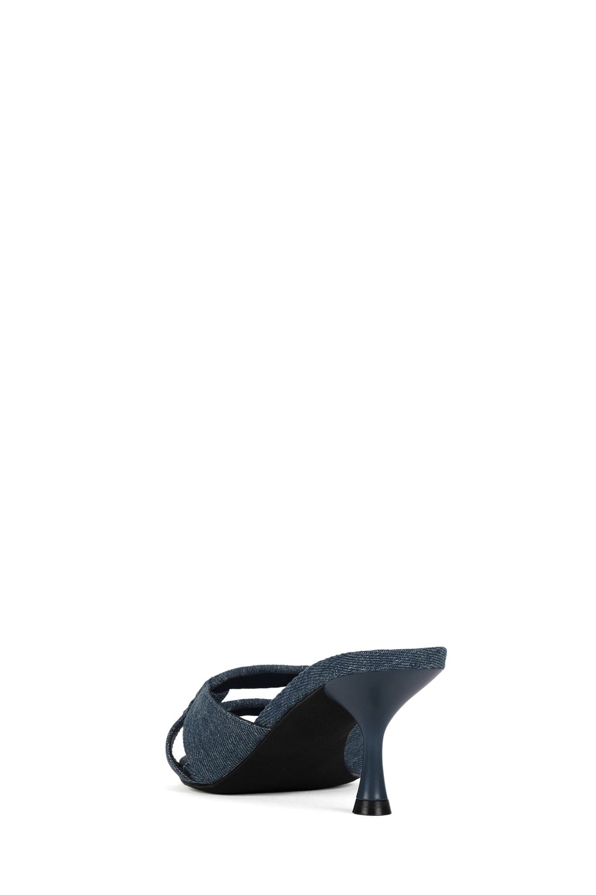CHISME Jeffrey Campbell Heeled Sandal Blue Denim