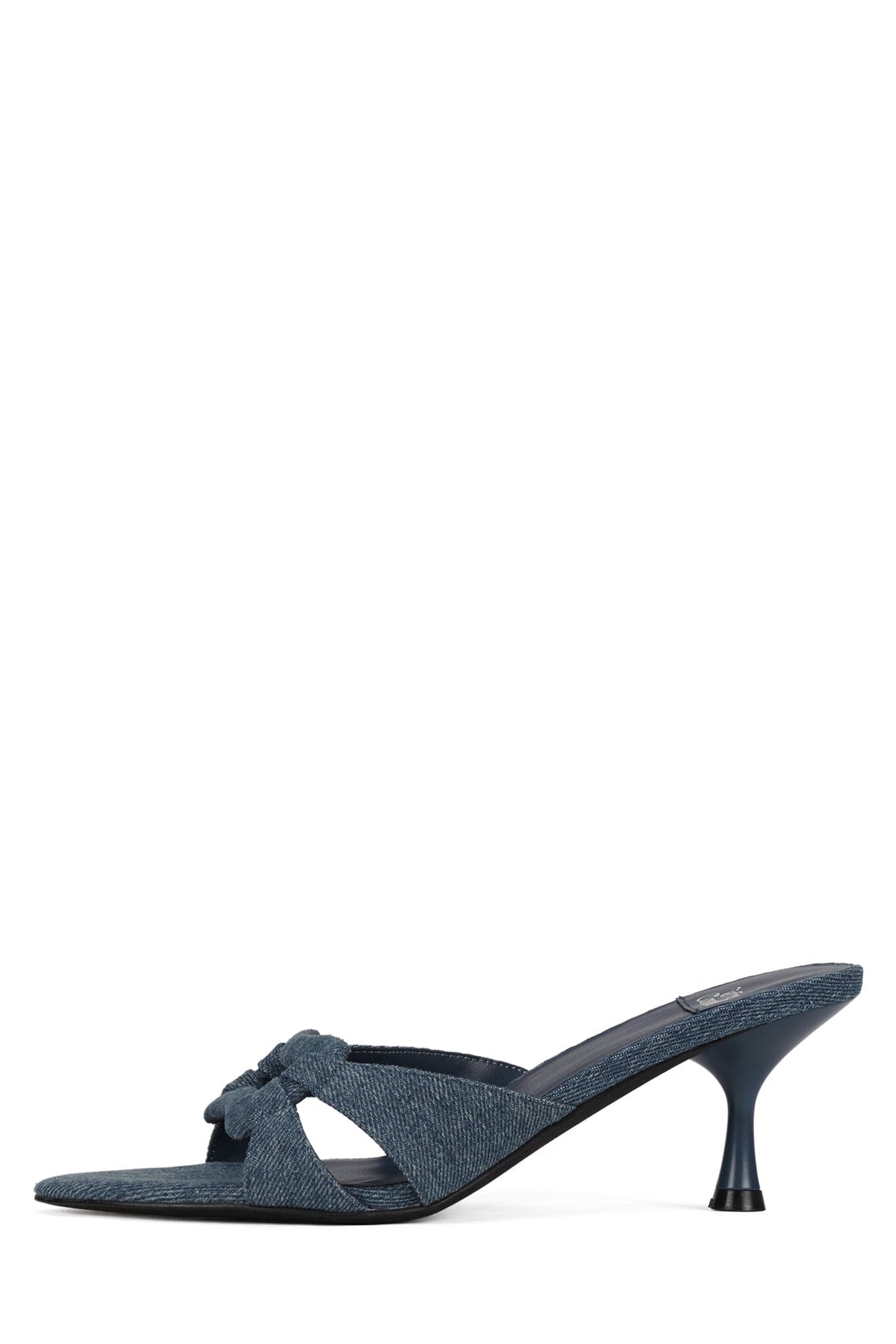 CHISME Jeffrey Campbell Heeled Sandal Blue Denim