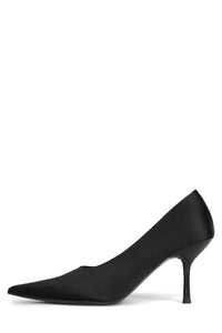 CHOSEN Pump ST Black Matte Satin 6 