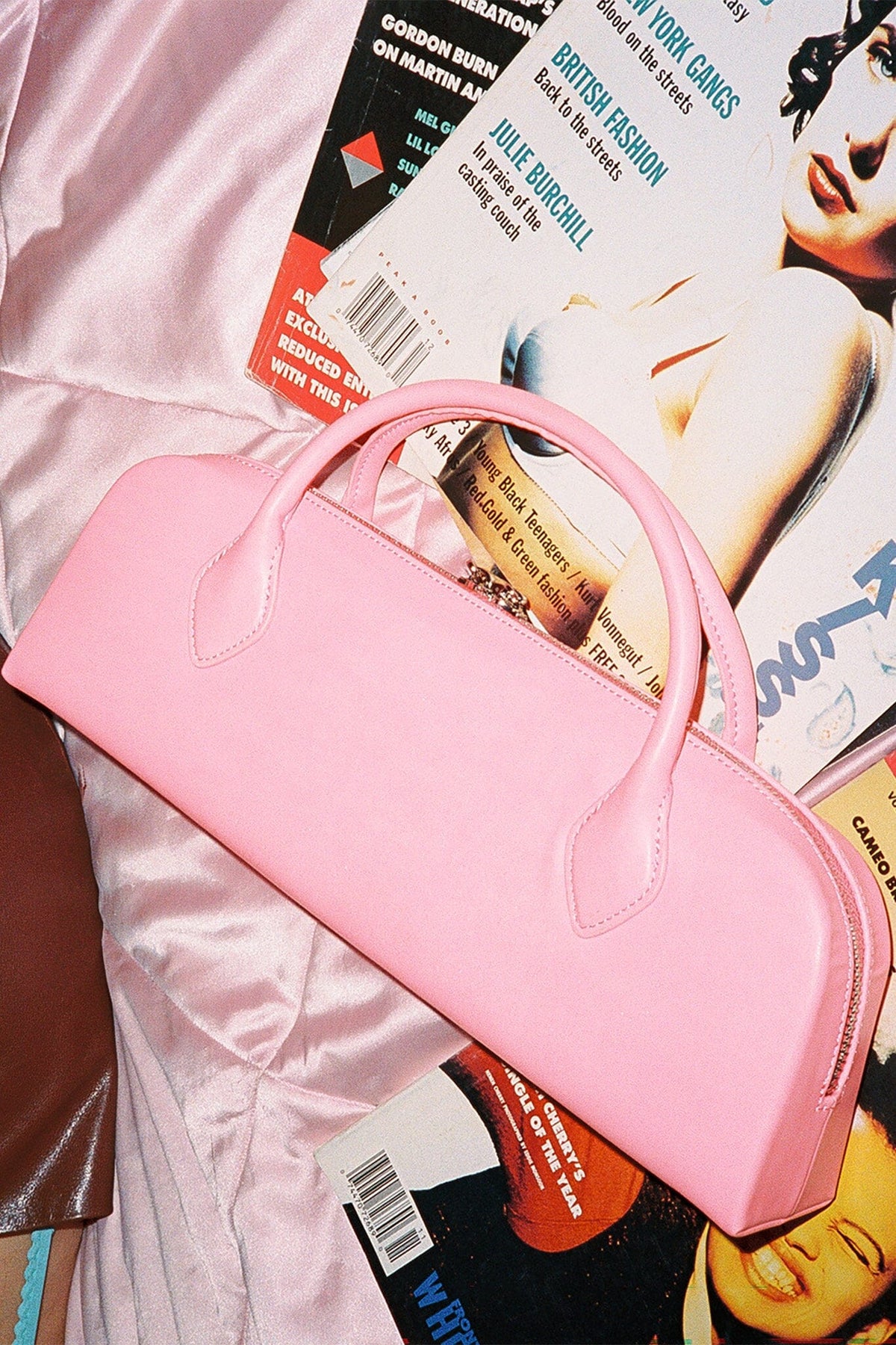 CHROMATIK Jeffrey Campbell Clutch Pink Neon 