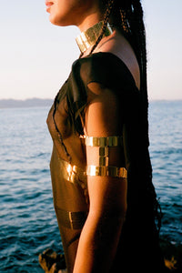 CIBOLA Jeffrey Campbell Arm Cuff Gold