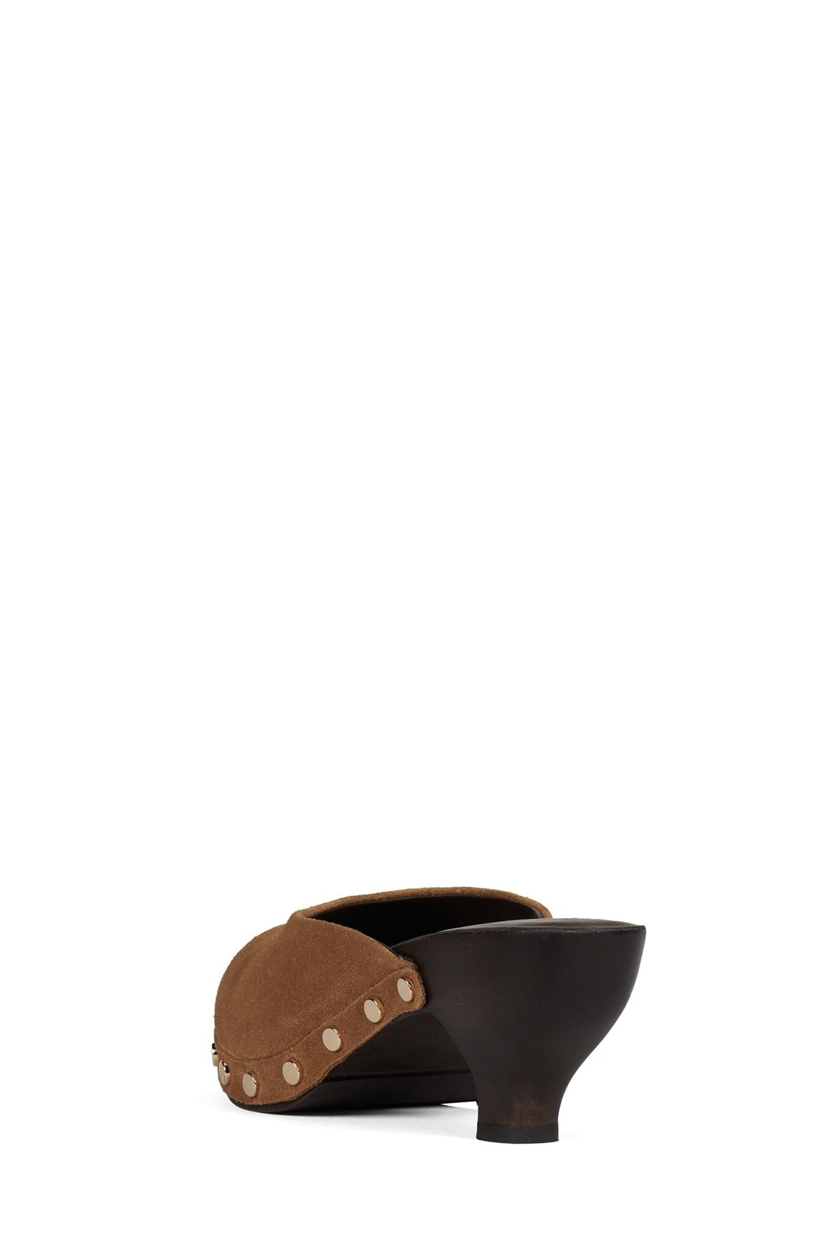 CLOGUETTE Jeffrey Campbell Platform Mule Tan Suede
