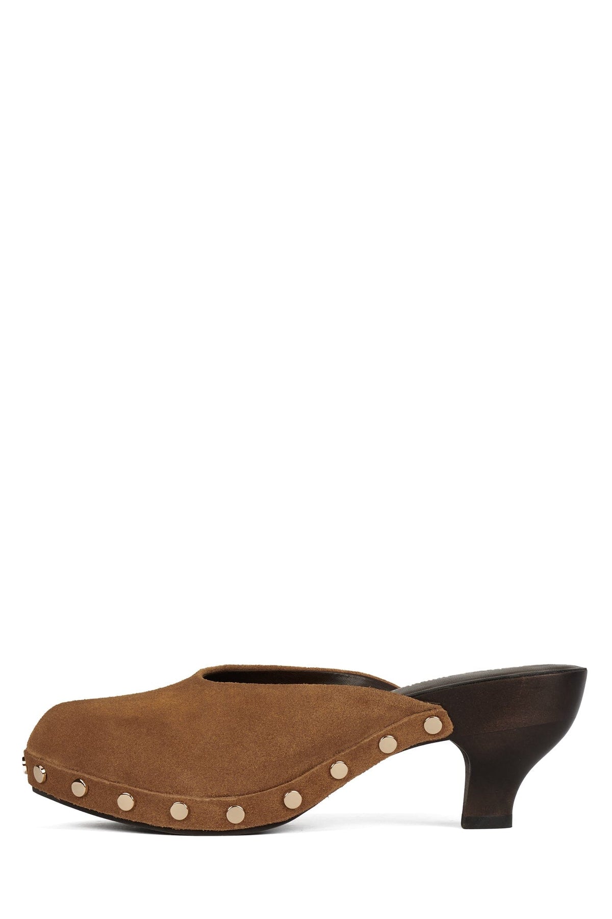 CLOGUETTE Jeffrey Campbell Platform Mule Tan Suede
