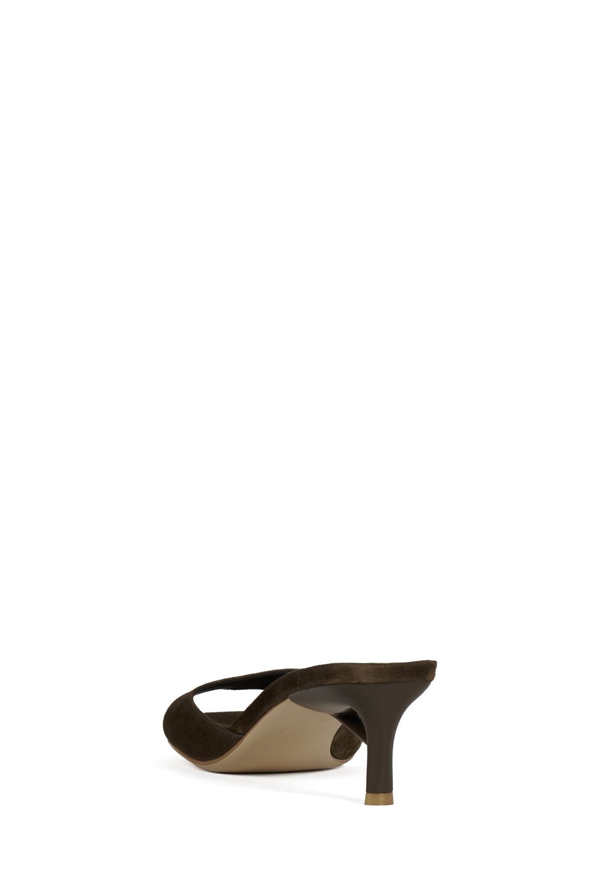 COCOA Jeffrey Campbell Heeled Sandal Brown Suede