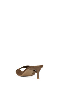 COCOA Jeffrey Campbell Heeled Sandal Beige Suede