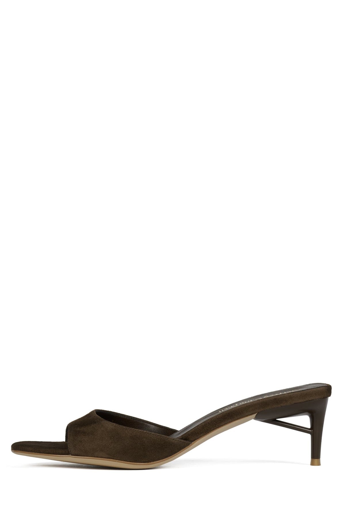 COCOA Jeffrey Campbell Heeled Sandal Brown Suede