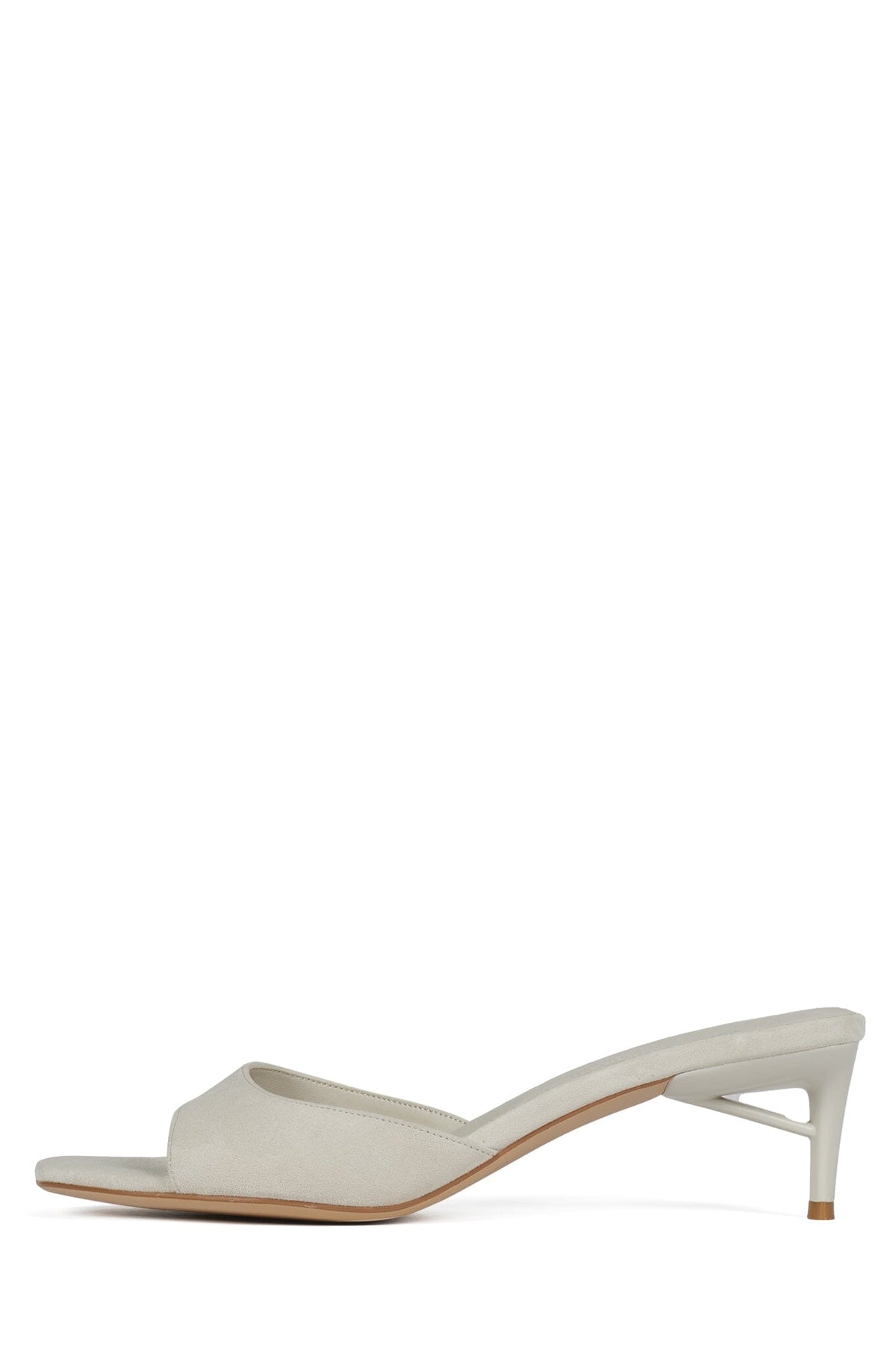 COCOA Jeffrey Campbell Heeled Sandal Ice Suede