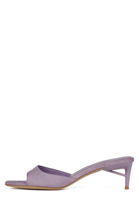 COCOA Jeffrey Campbell Heeled Sandal Lilac Suede