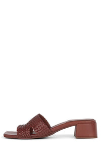 COEN-2 Heeled Sandal Dark Tan 