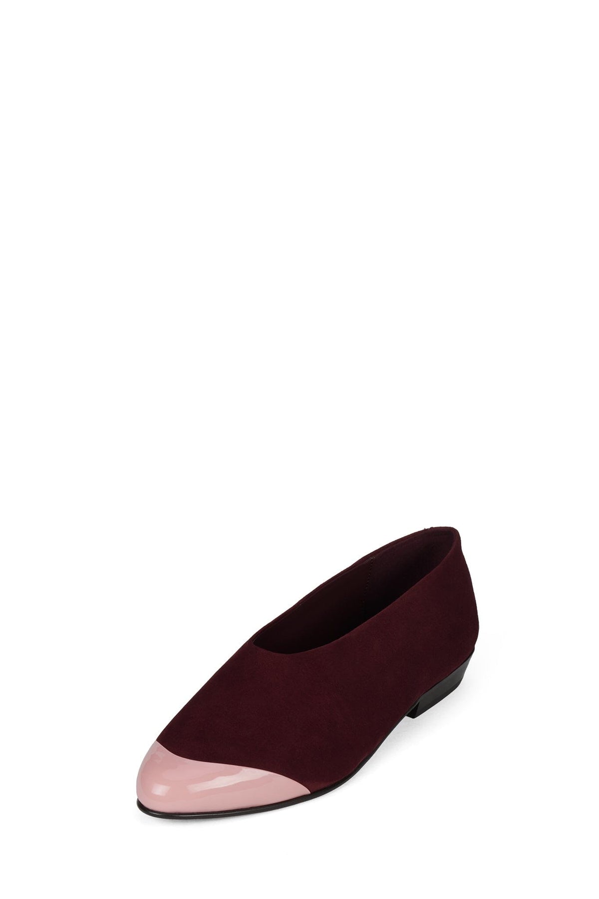 COLLENE-CP Wine Suede Pink _hover