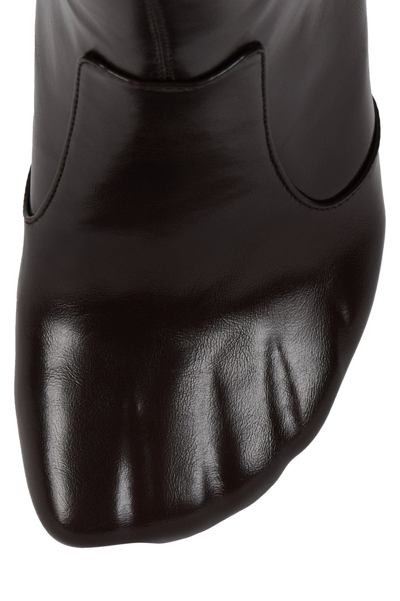 CONFORM-OK Jeffrey Campbell Stiletto Boot Brown