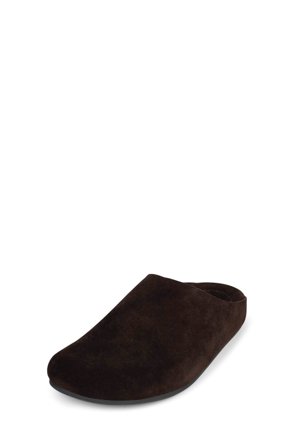 CONTENT Jeffrey Campbell Flat Mule Coffee Suede