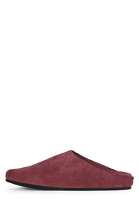 CONTENT Flat Mule YYH Wine Suede 6 