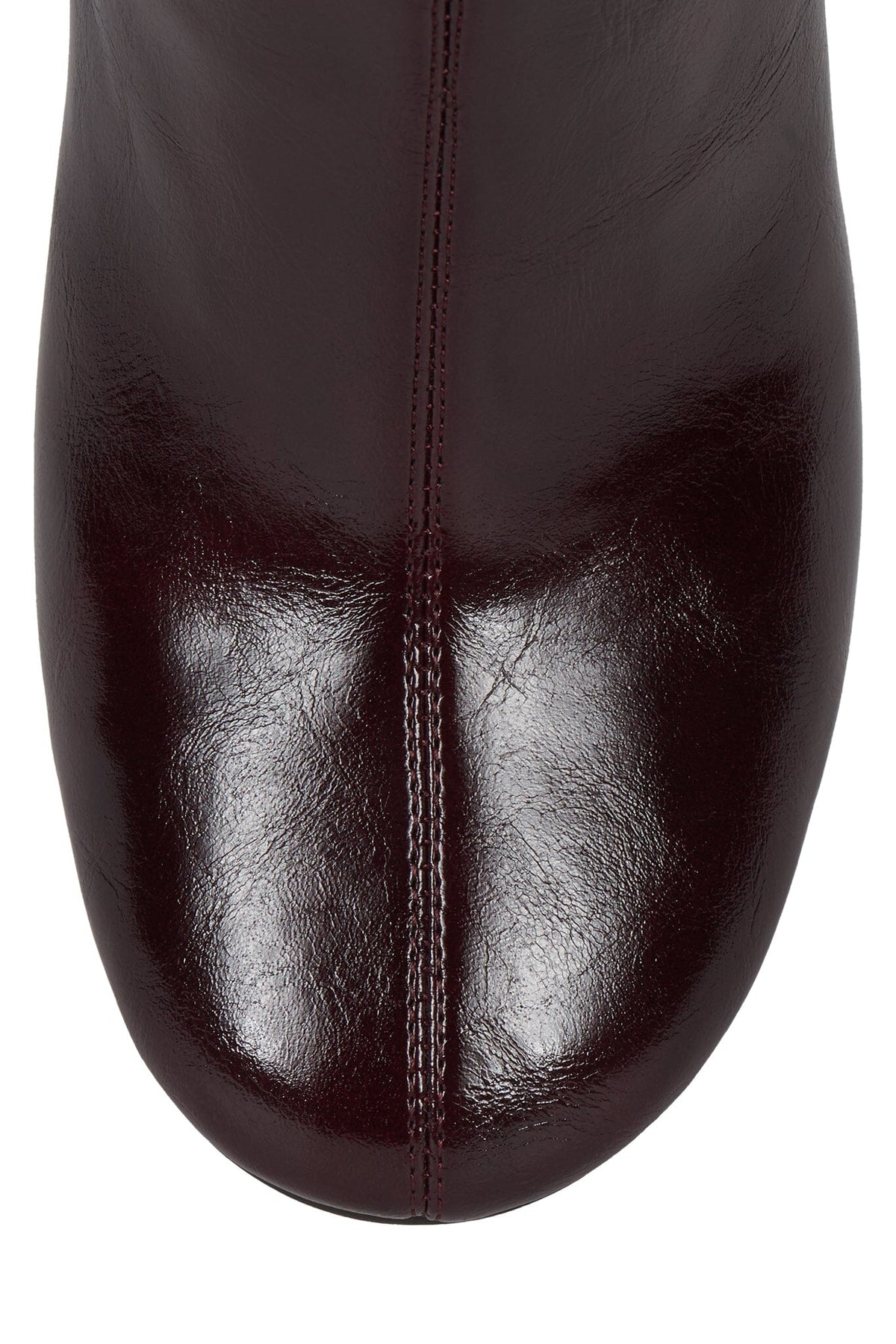 CRAZY-4-U Jeffrey Campbell Heeled Boot Wine
