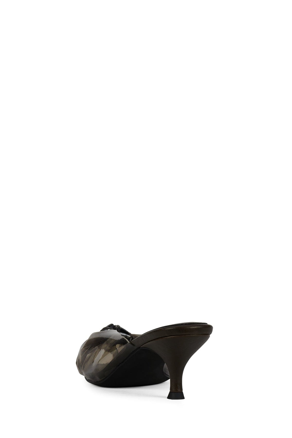 CRYSTALA Jeffrey Campbell Heeled Sandal Coffee Combo