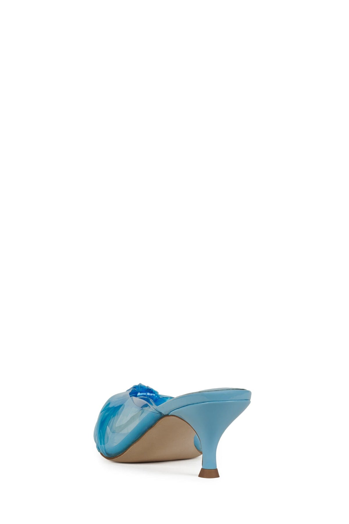 CRYSTALA Jeffrey Campbell Heeled Sandal Light Blue Combo