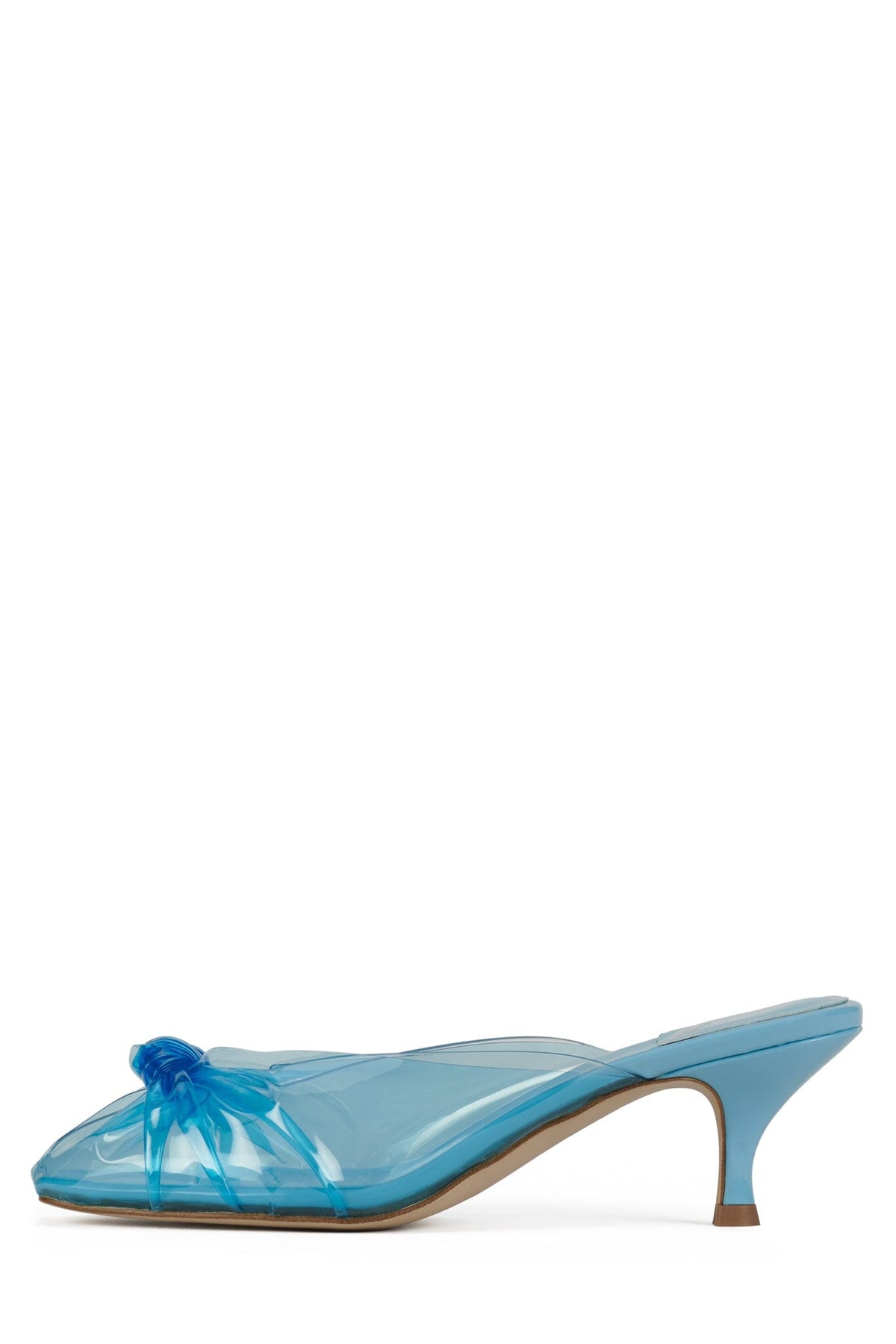 CRYSTALA Jeffrey Campbell Heeled Sandal Light Blue Combo