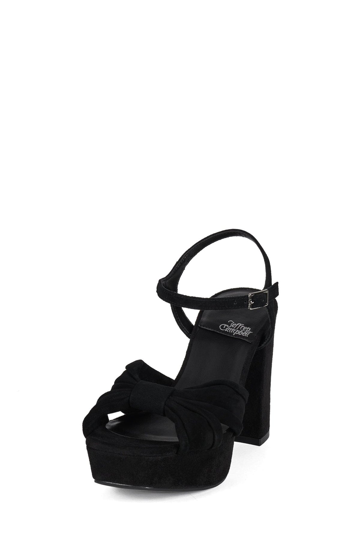 DALIDA Jeffrey Campbell Platform Sandals Black Suede
_hover
