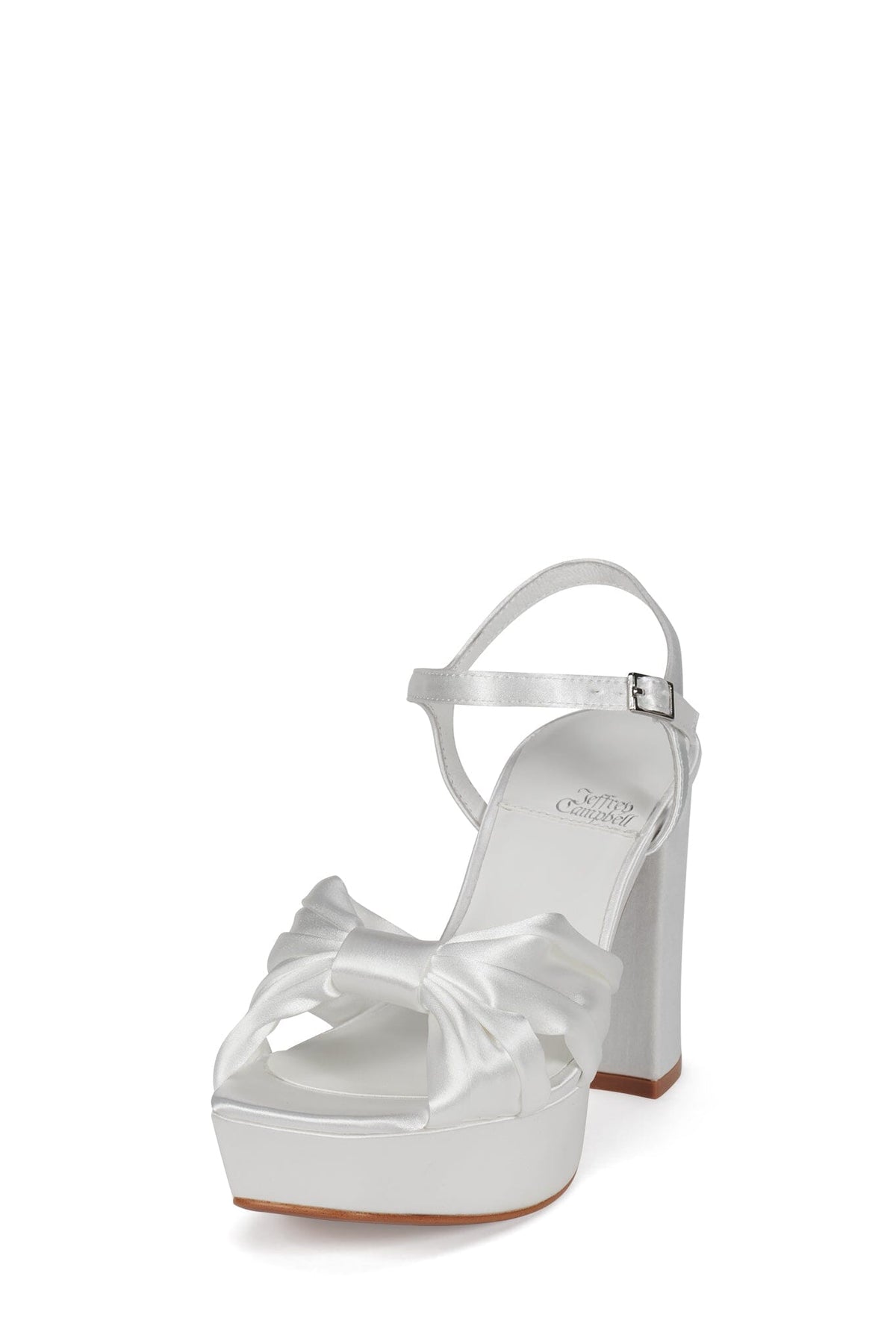DALIDA Jeffrey Campbell Platform Sandals White Satin
_hover