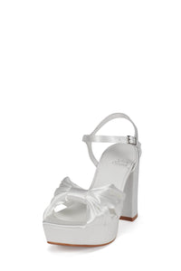DALIDA Jeffrey Campbell Platform Sandals White Satin
_hover