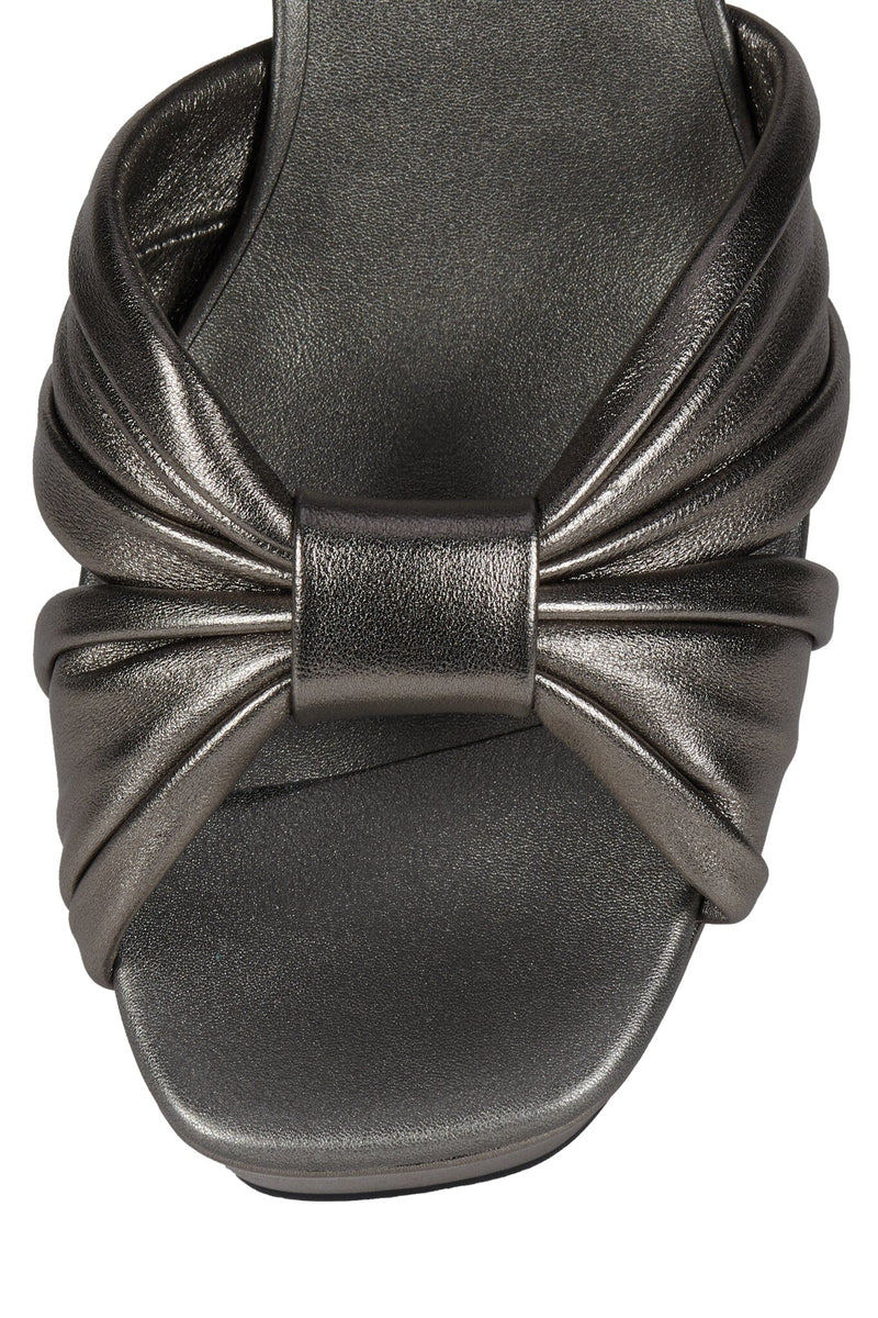 DALIDA Jeffrey Campbell Platform Sandals Pewter