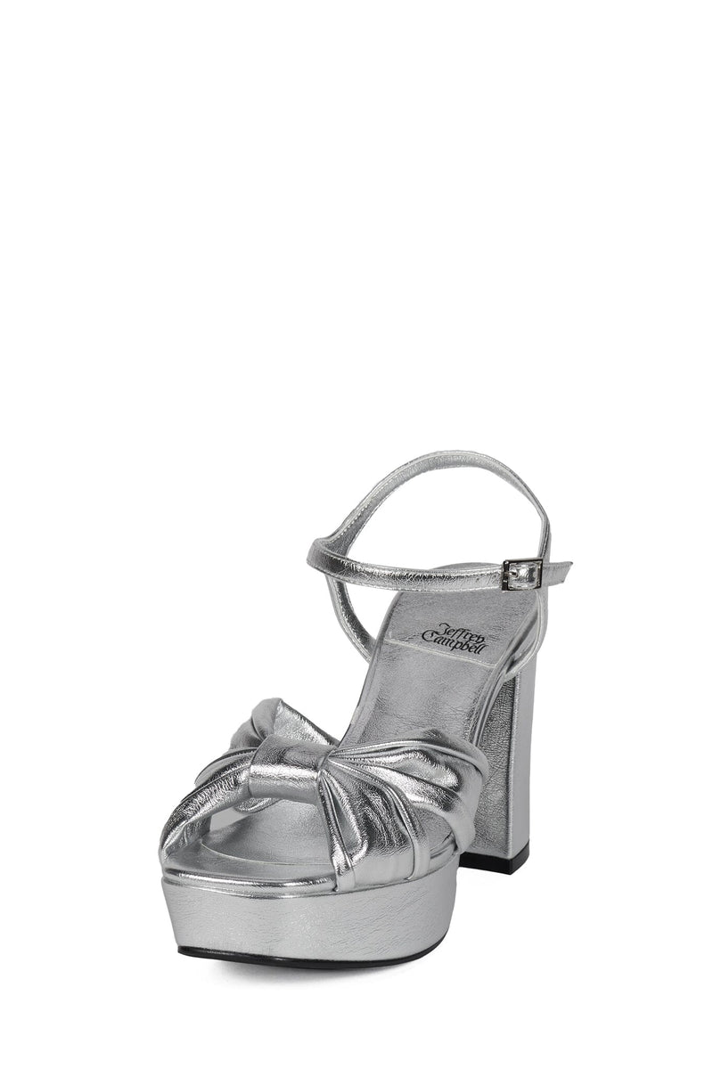 DALIDA Jeffrey Campbell Platform Sandals Silver
_hover