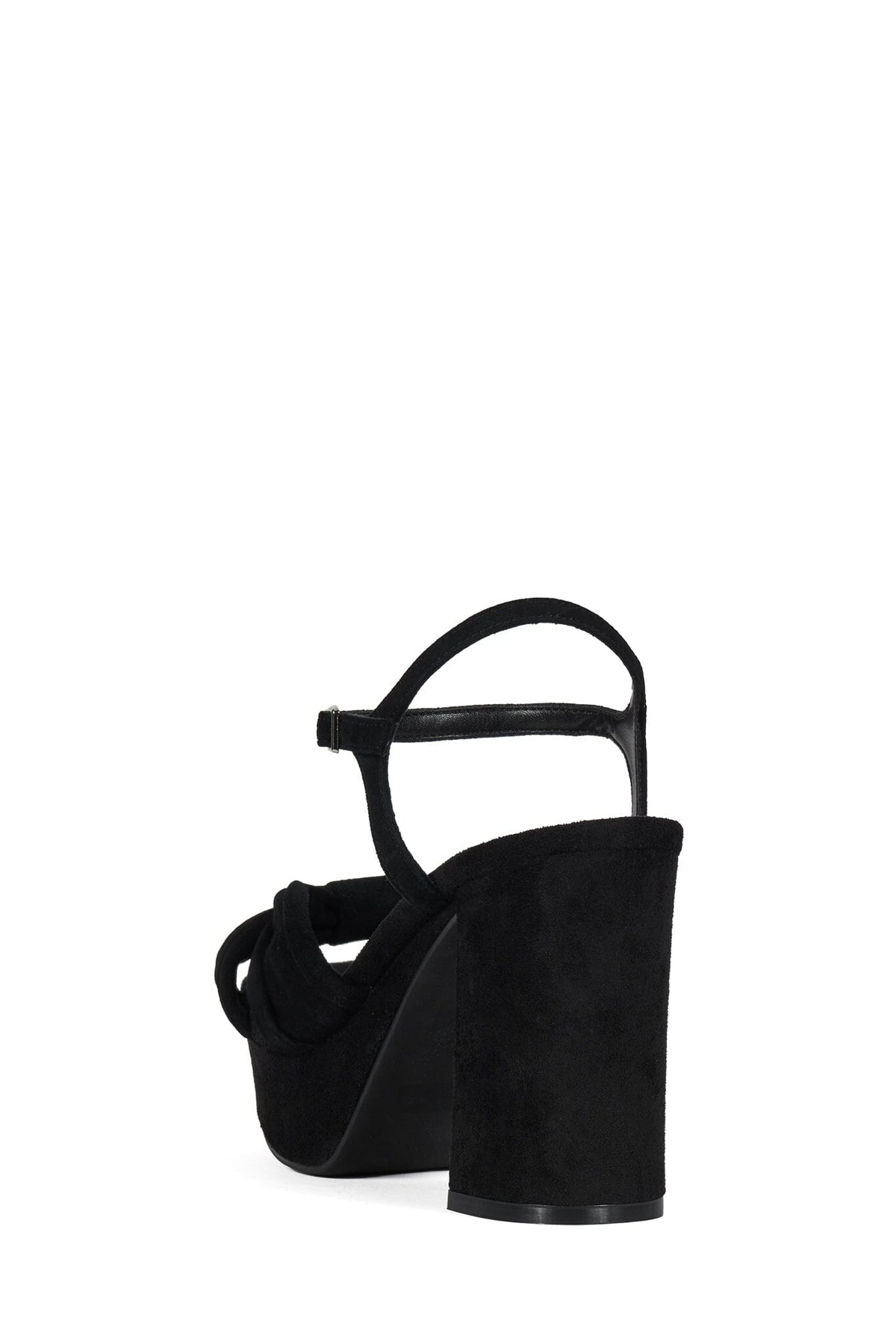 DALIDA Jeffrey Campbell Platform Sandals Black Suede