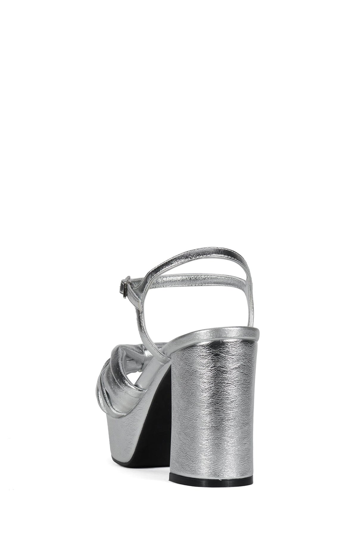 DALIDA Jeffrey Campbell Platform Sandals Silver