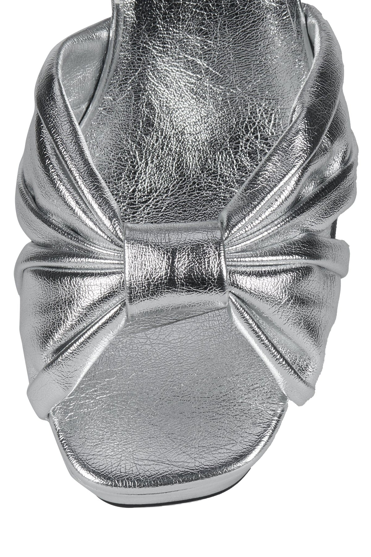 DALIDA Jeffrey Campbell Platform Sandals Silver