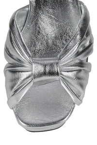 DALIDA Jeffrey Campbell Platform Sandals Silver