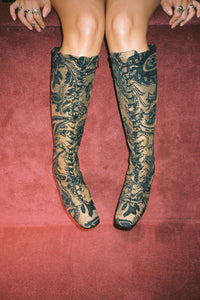 DAMIEN-T Dark Brown Tapestry _hover