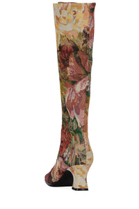DAMIEN-T Red Multi Tapestry